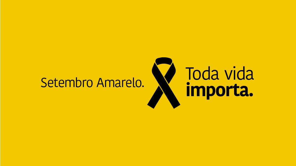 Setembro Amarelo alerta para os cuidados e prevenção ao suicídio