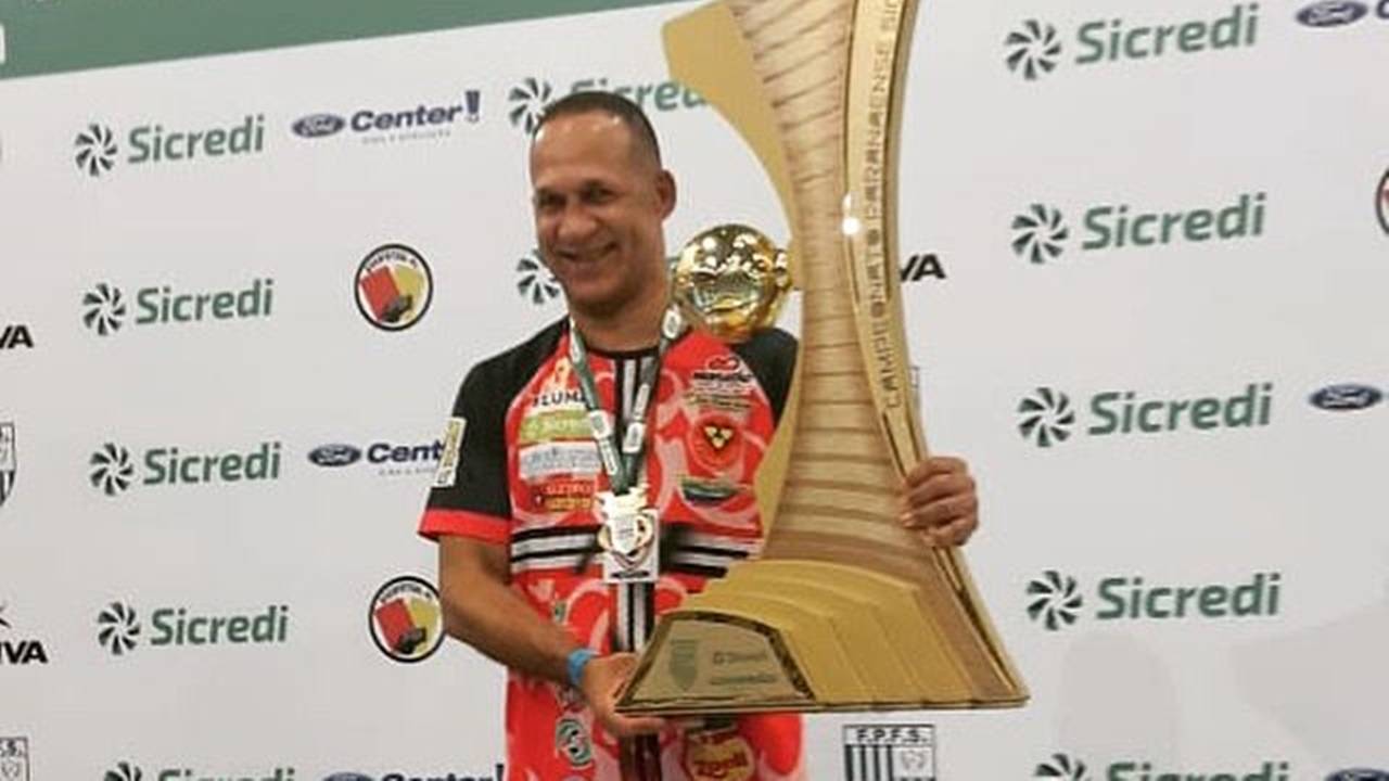 Campeão como jogador e auxiliar, Gilmarzinho busca mais um título estadual no Cascavel Futsal