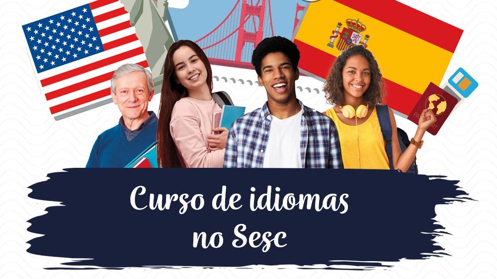 Sesc PR oferta mais de 860 vagas gratuitas para cursos de inglês e espanhol