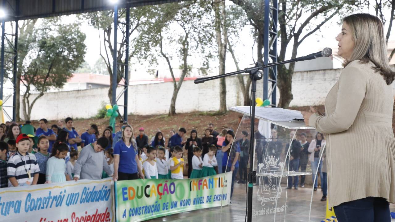 Semana da Pátria: Cerca de 350 crianças celebram os 200 anos da Independência em Rio do Salto