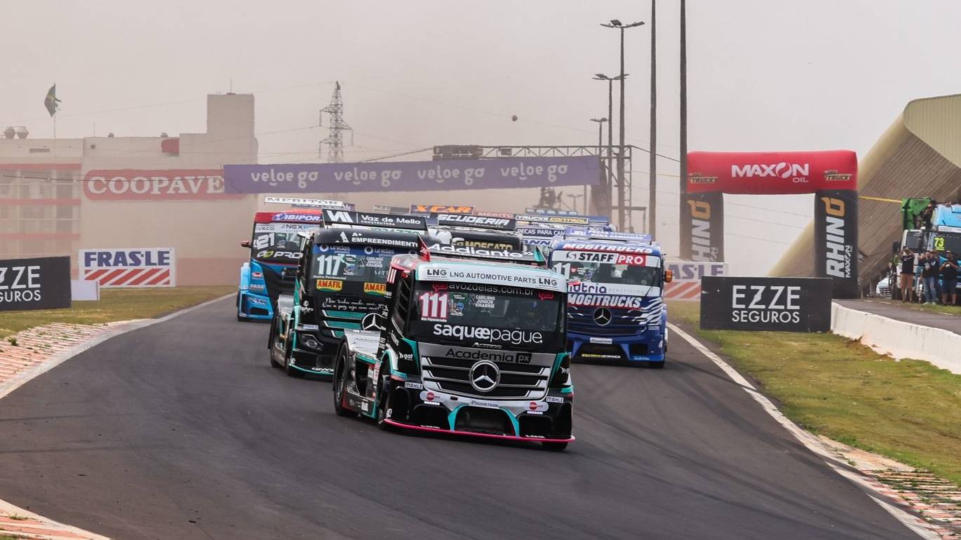 Copa Truck: Bia Figueiredo e Pedro Paulo Fernandes dão vitórias à Mercedes-Benz na Elite em Cascavel