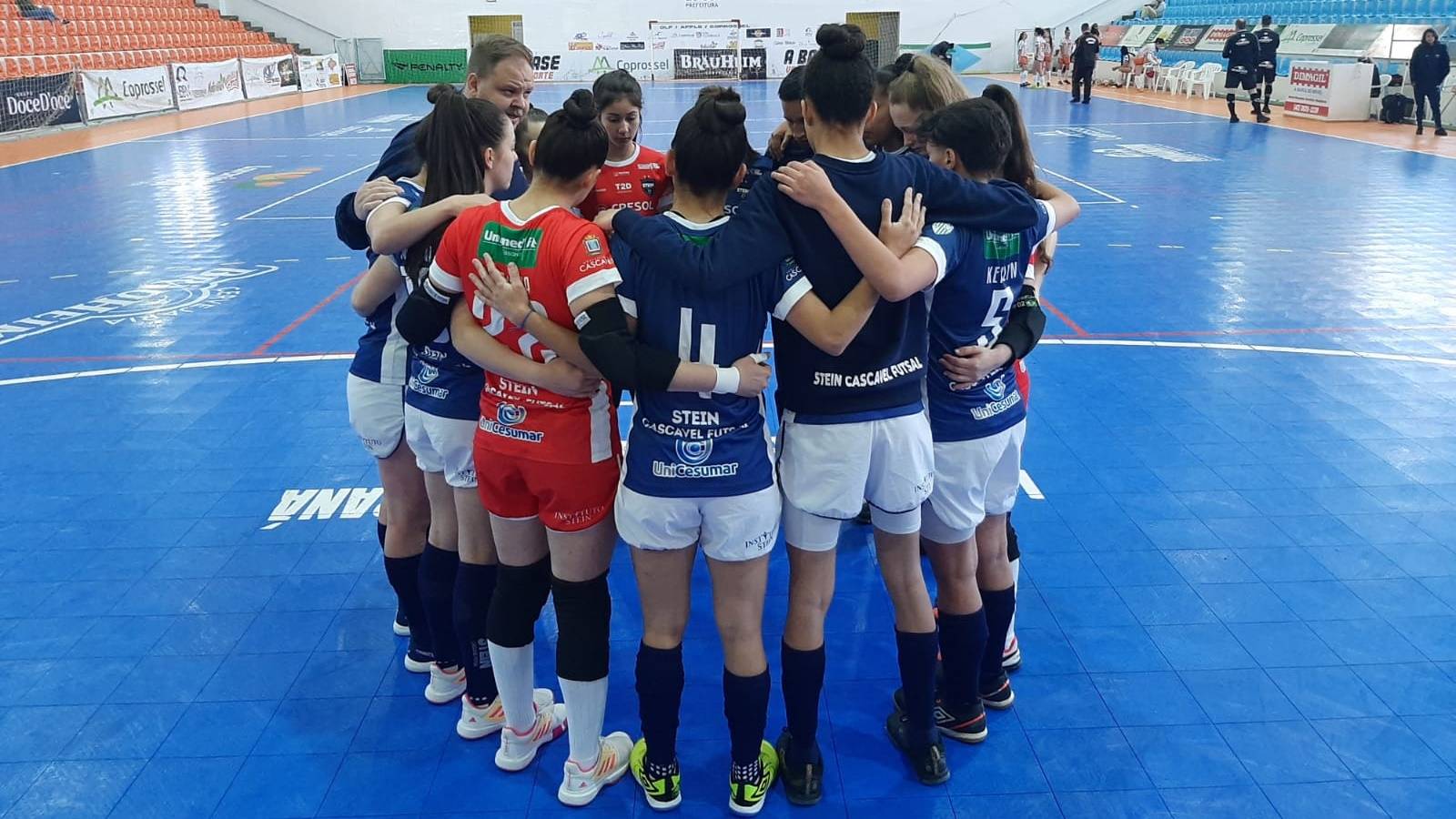 Stein Cascavel Futsal vence o Laranjeiras pelo Campeonato Paranaense Sub-20