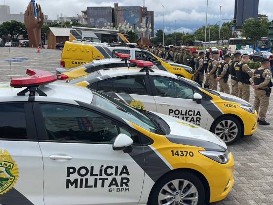 Polícia Militar intensifica segurança em Cascavel durante a Operação Natal