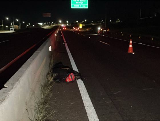 Homem morre após ser atropelado por automóvel na PRc-467 em Cascavel