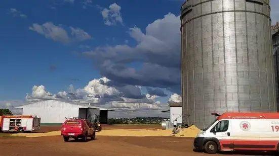 Trabalhador de 19 anos morre em acidente em silo de soja em Palotina