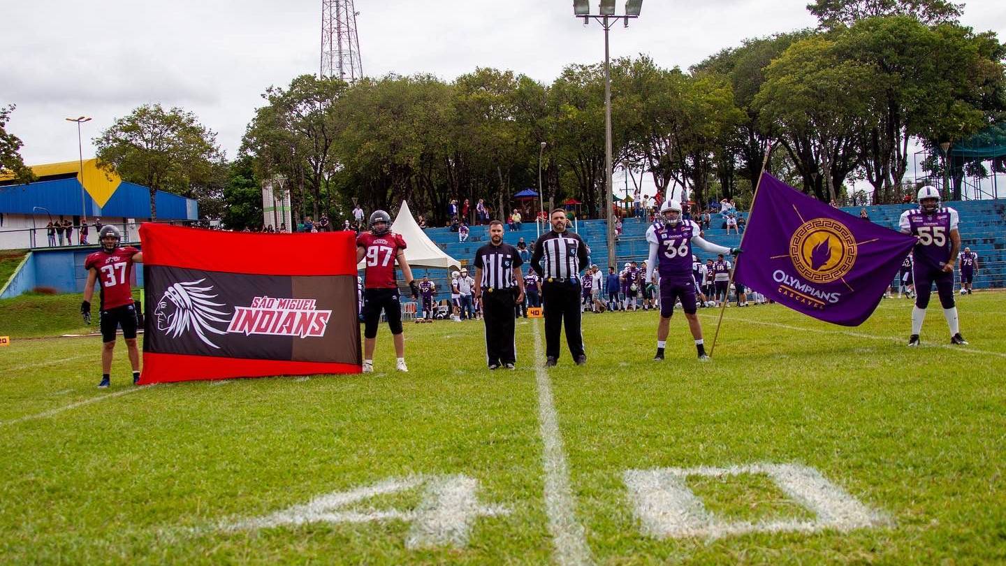 Em um jogo truncado, Cascavel Olympians fica no empate diante do São Miguel Indians