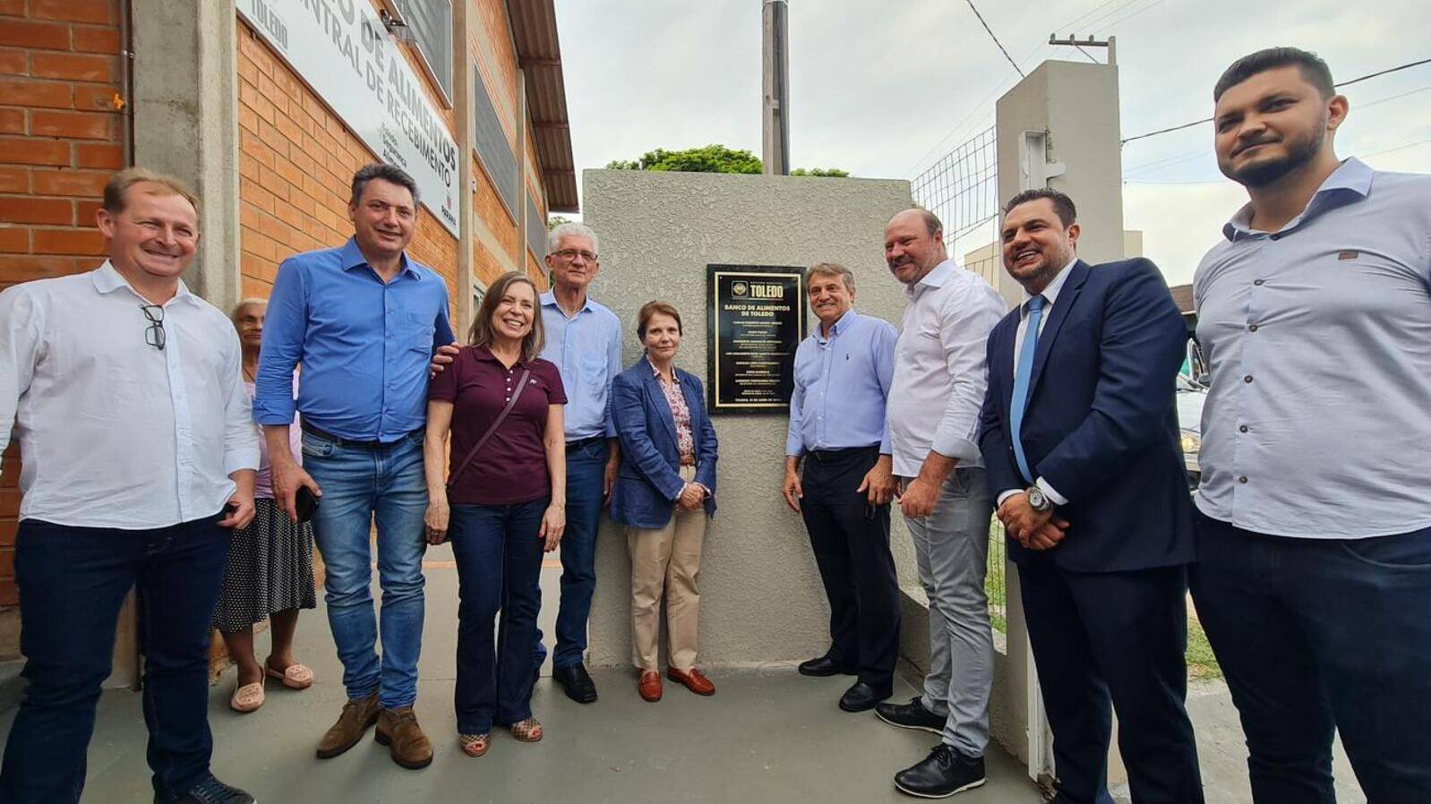 Toledo inaugura primeiro Banco de Alimentos em parceria com Governo do Estado
