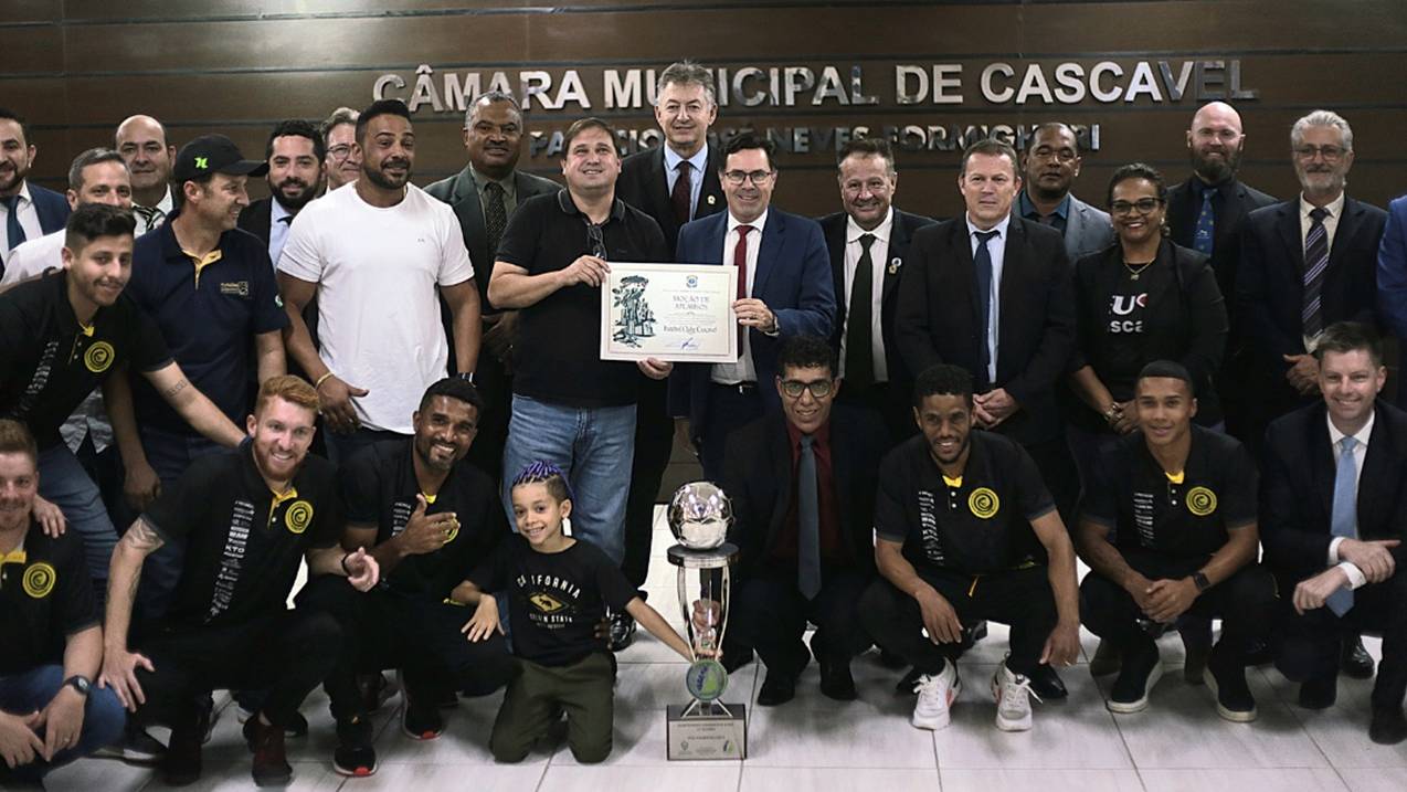 Futebol Clube Cascavel é homenageado na Câmara de Vereadores