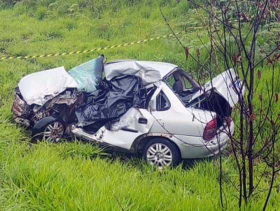 Homem morre após grave colisão frontal entre Corsa e Caminhão na BR-369 em Cascavel