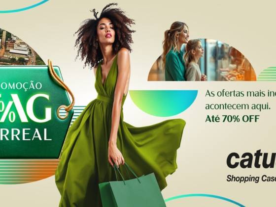 Tag Surreal: Descontos de até 70% na primeira  grande promoção do Catuaí