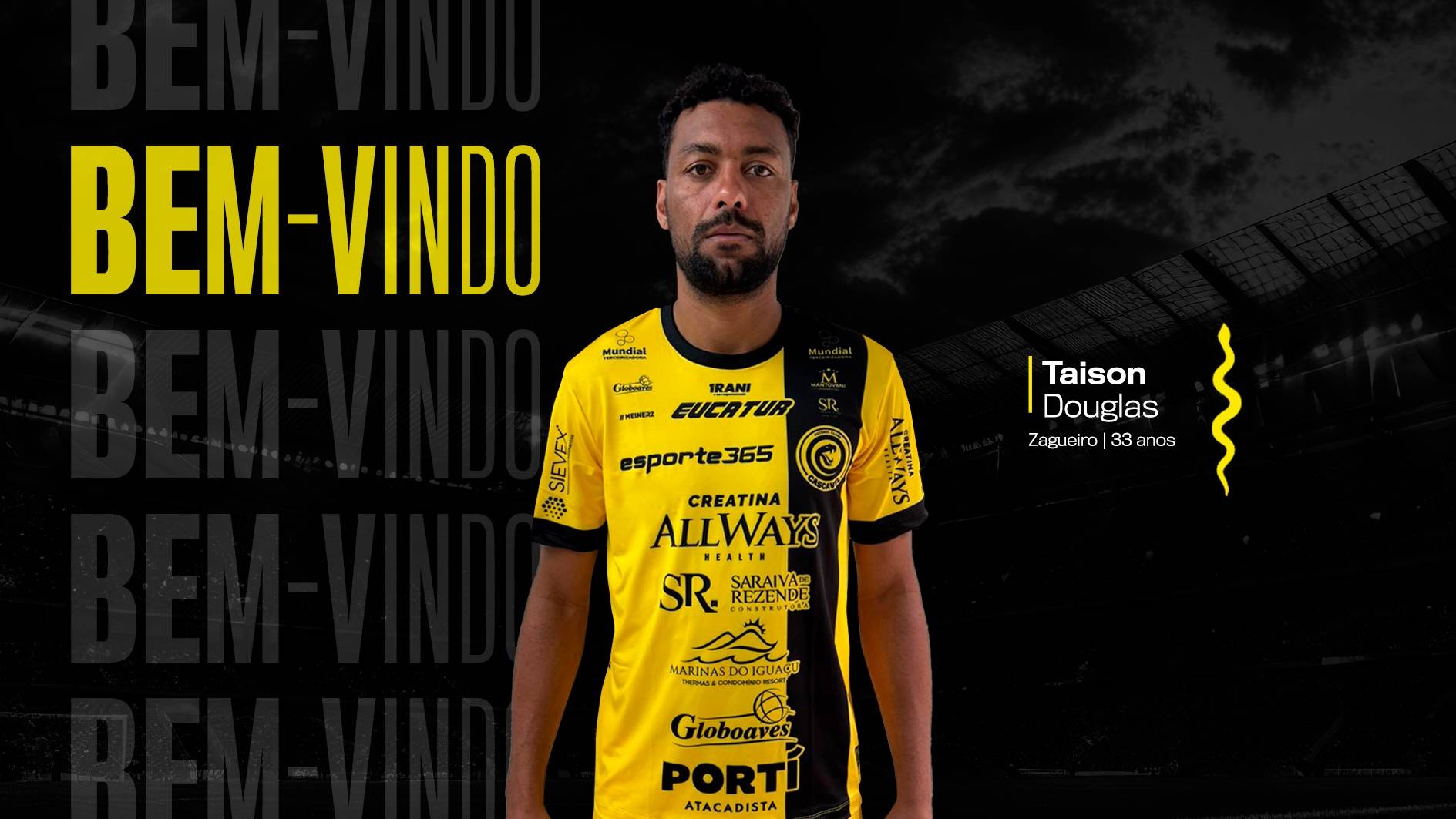 Taison é o novo reforço defensivo do FC Cascavel