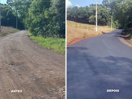 Catanduvas avança na pavimentação asfáltica e garante mais mobilidade