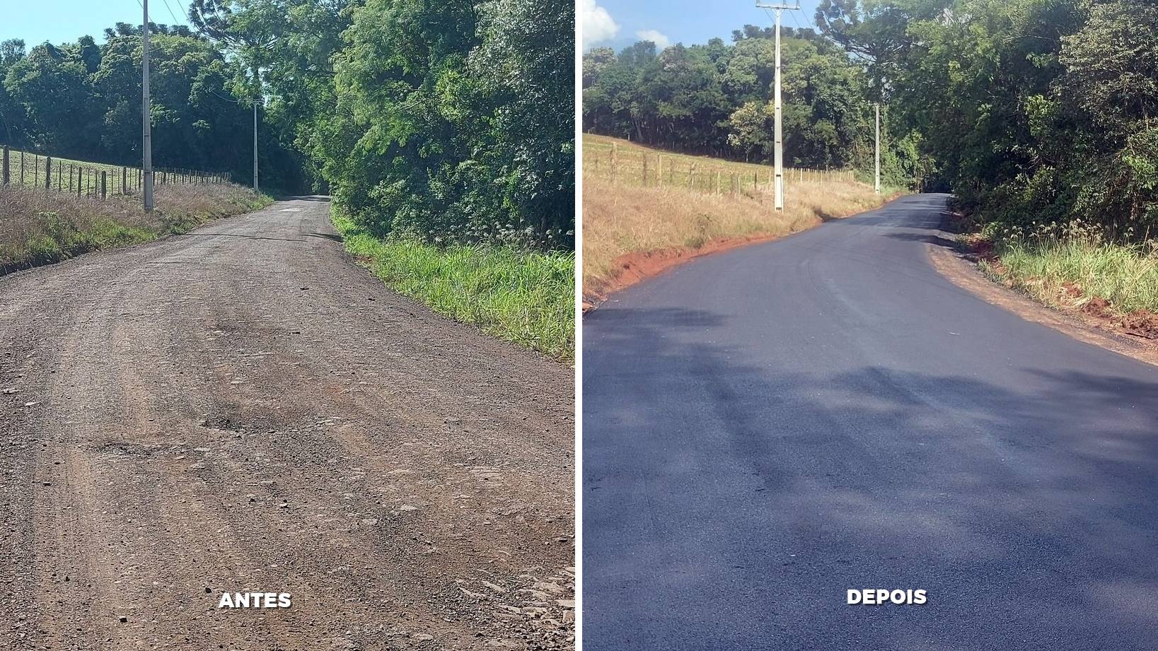 Catanduvas avança na pavimentação asfáltica e garante mais mobilidade