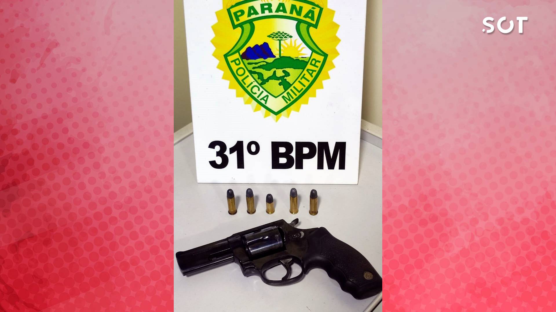 Ameaça e porte ilegal de arma de fogo resultam na prisão de indivíduo em Corbélia