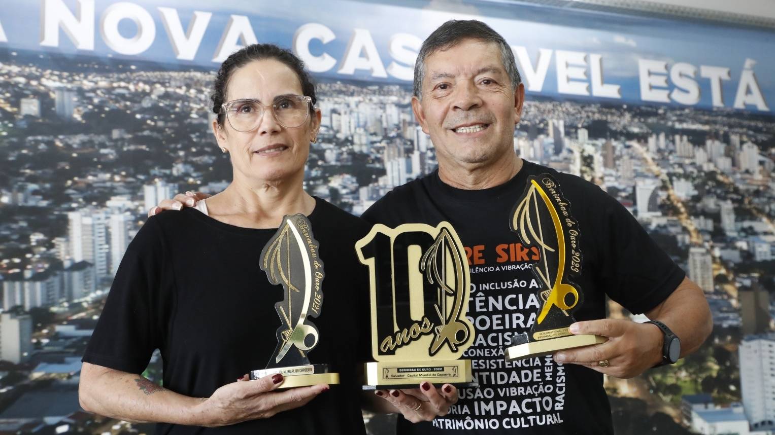 Mestrinho recebe o Prêmio Berimbau de Ouro pela terceira vez e Indicação ao "Oscar da Capoeira"