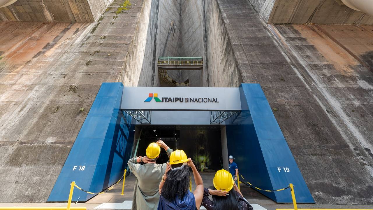 Visitação turística na usina de Itaipu cresce 65% em 2022