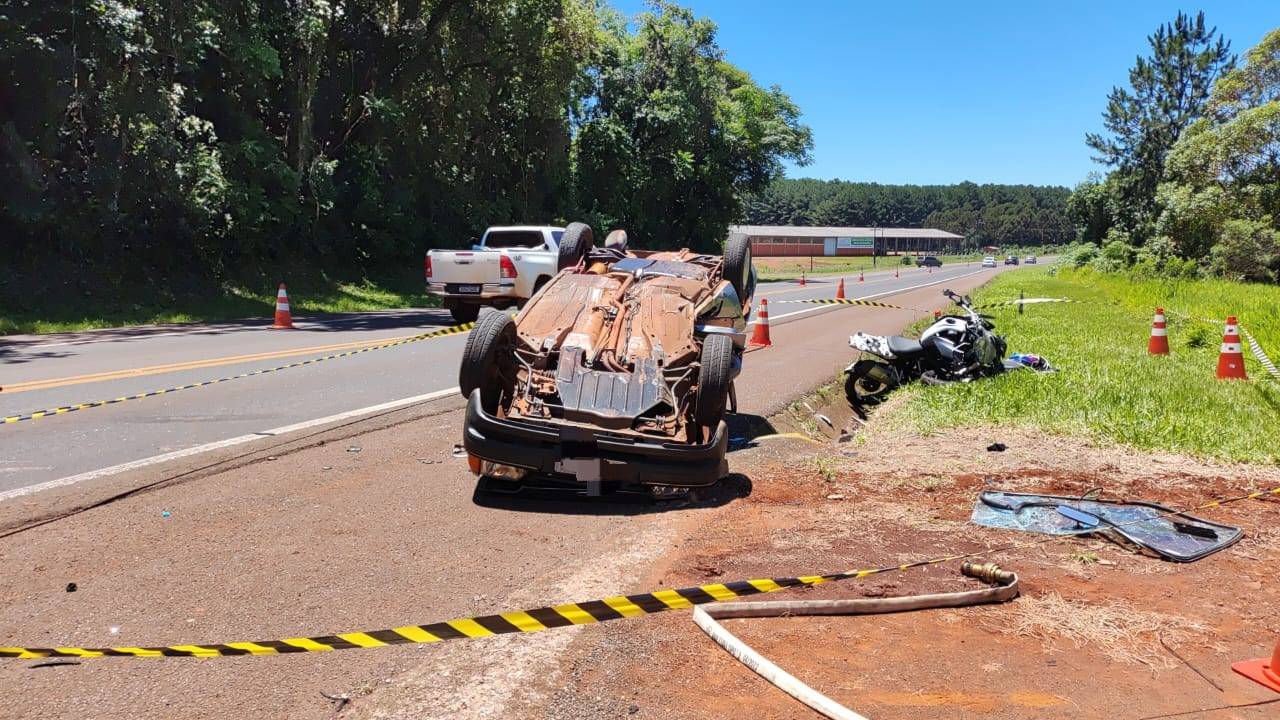 Grave acidente com vítima fatal é registrado na BR-277 – Cidades do Oeste