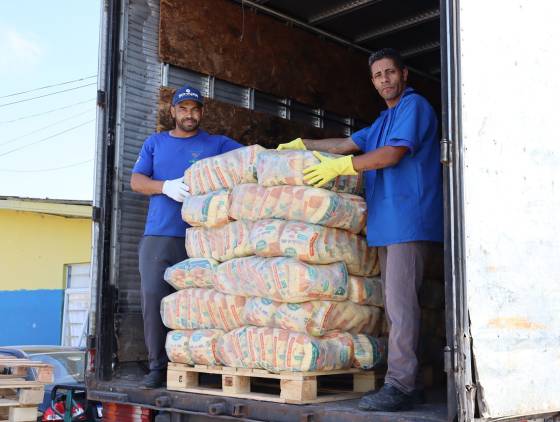 Ceasa Paraná recebe doação da Conab para fortalecer o Banco de Alimentos Comida Boa