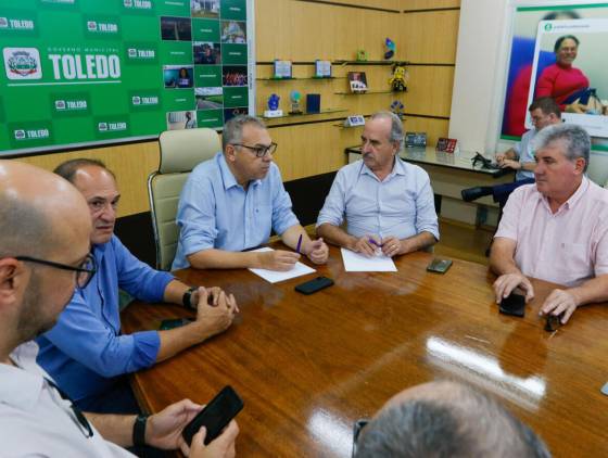 Assuntos estratégicos são debatidos entre prefeitos de Toledo e Cascavel