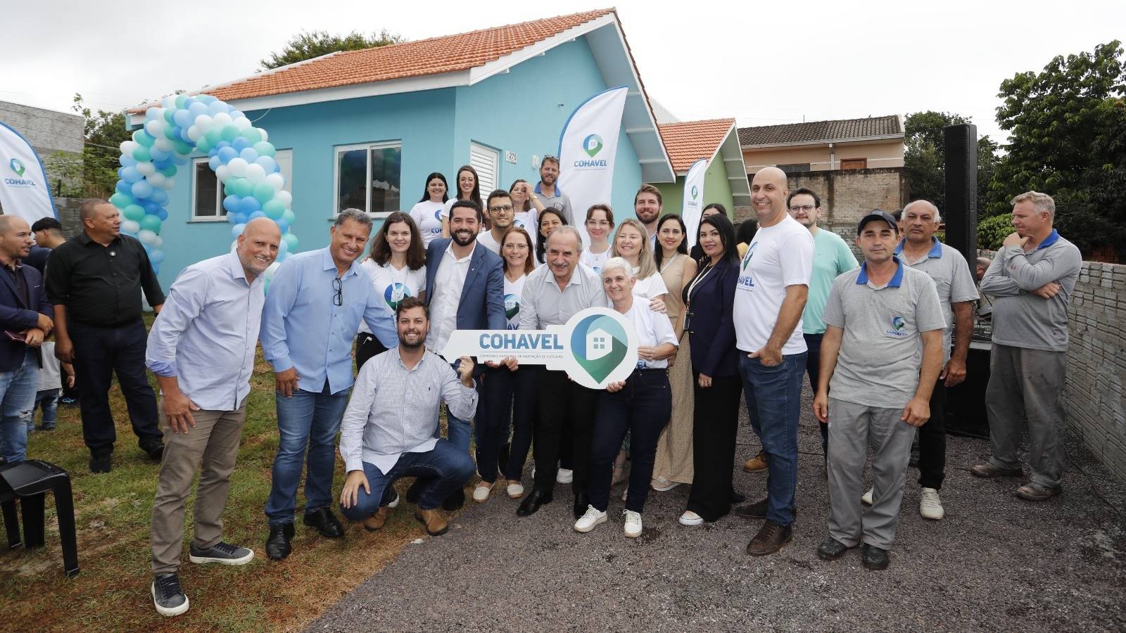 Cascavel entrega 8 novas moradias e amplia programa habitacional