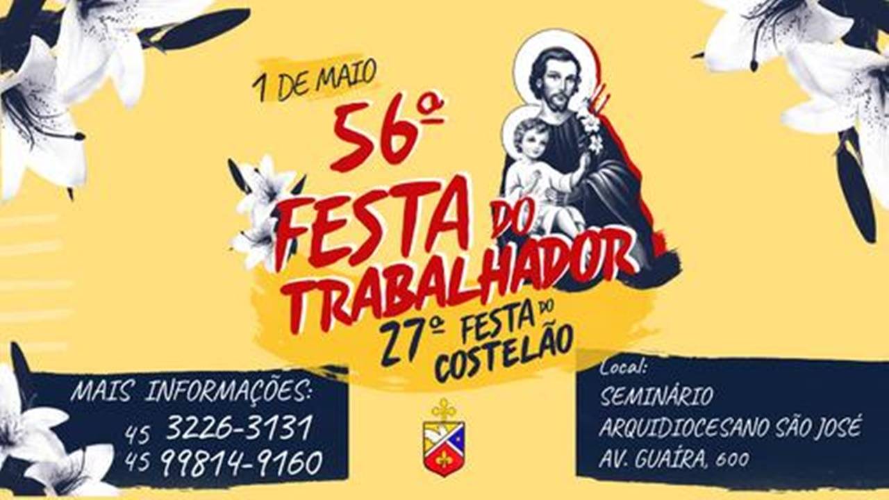 Ingressos para 56º Festa do Trabalhador e tradicional Festa do Costelão já estão disponíveis