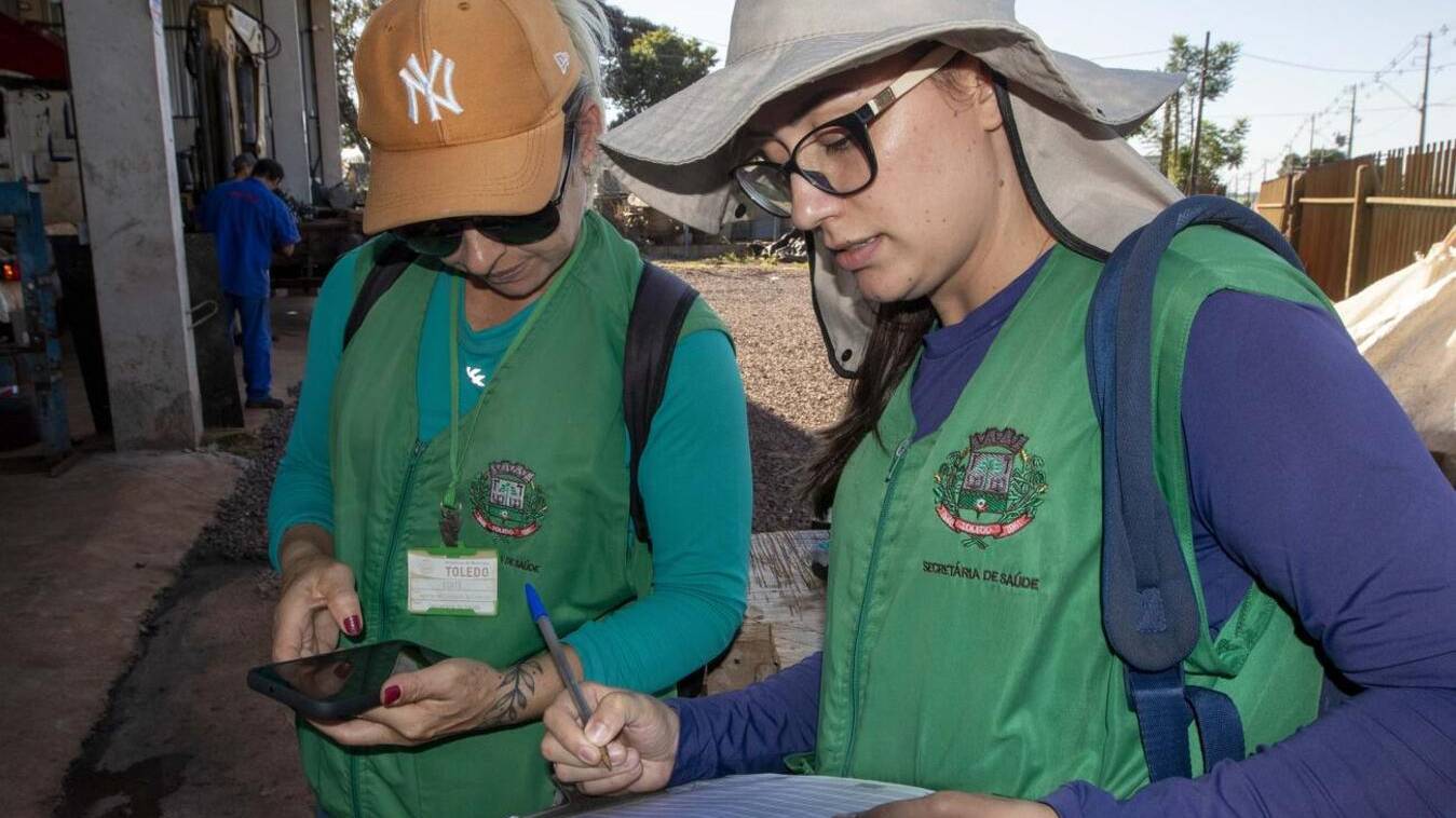 Toledo inicia testes de aplicativo dedicado a agentes de combate a endemias