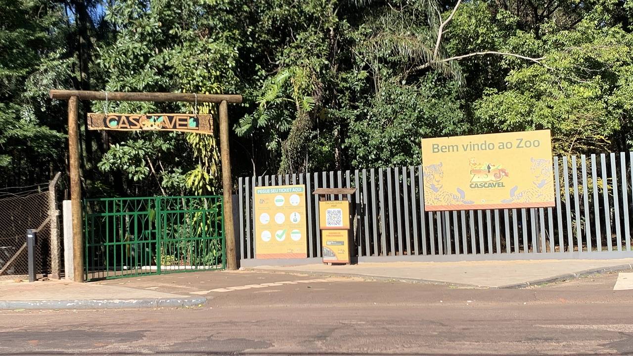 Zoológico de Cascavel vai abrir durante as férias escolares