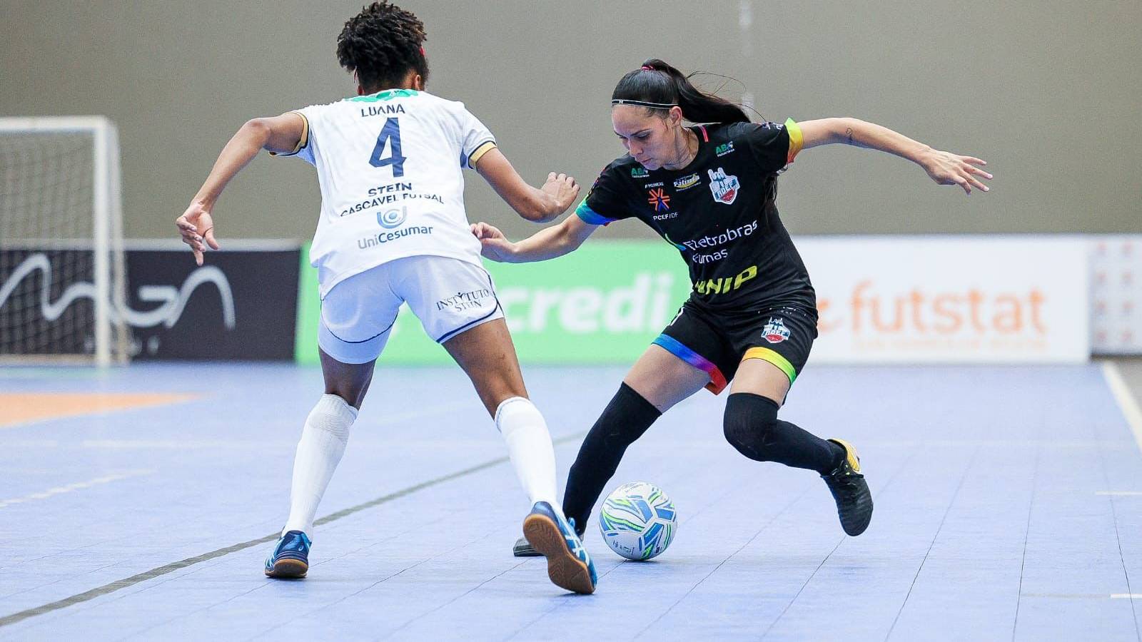 Stein Cascavel empata com a APCEF/ADEF pela Liga Feminina de Futsal