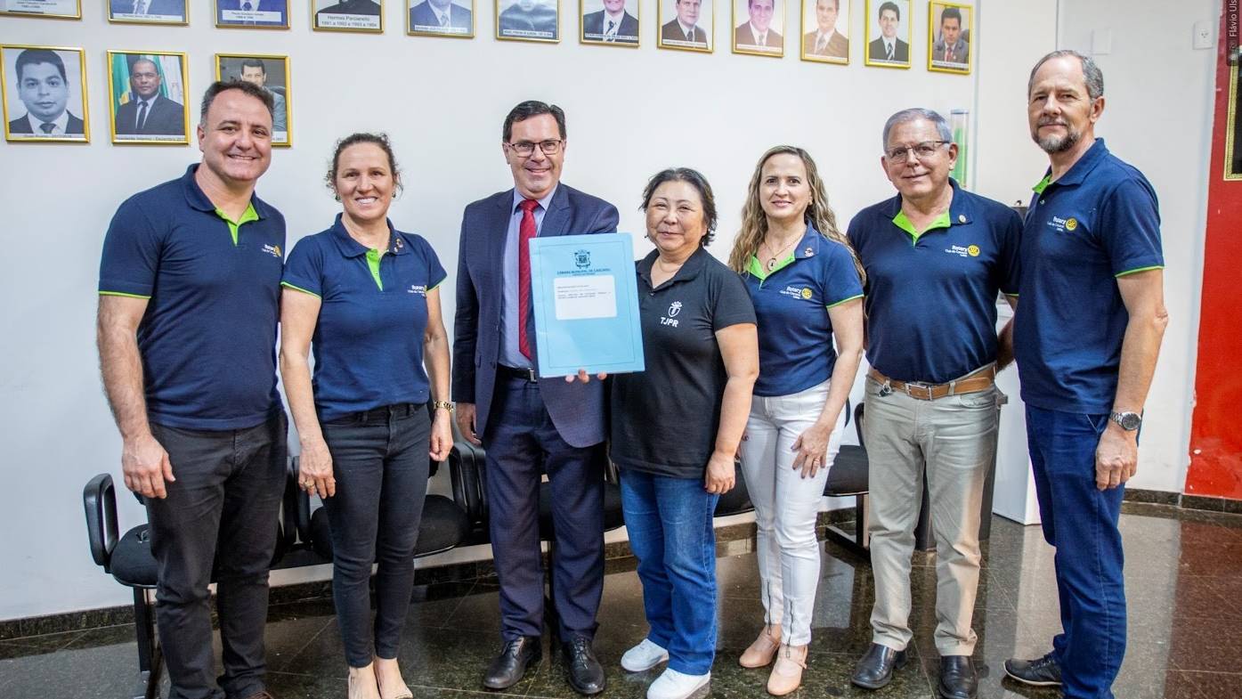 ​Rotary Clube Leste recebe declaração de utilidade pública