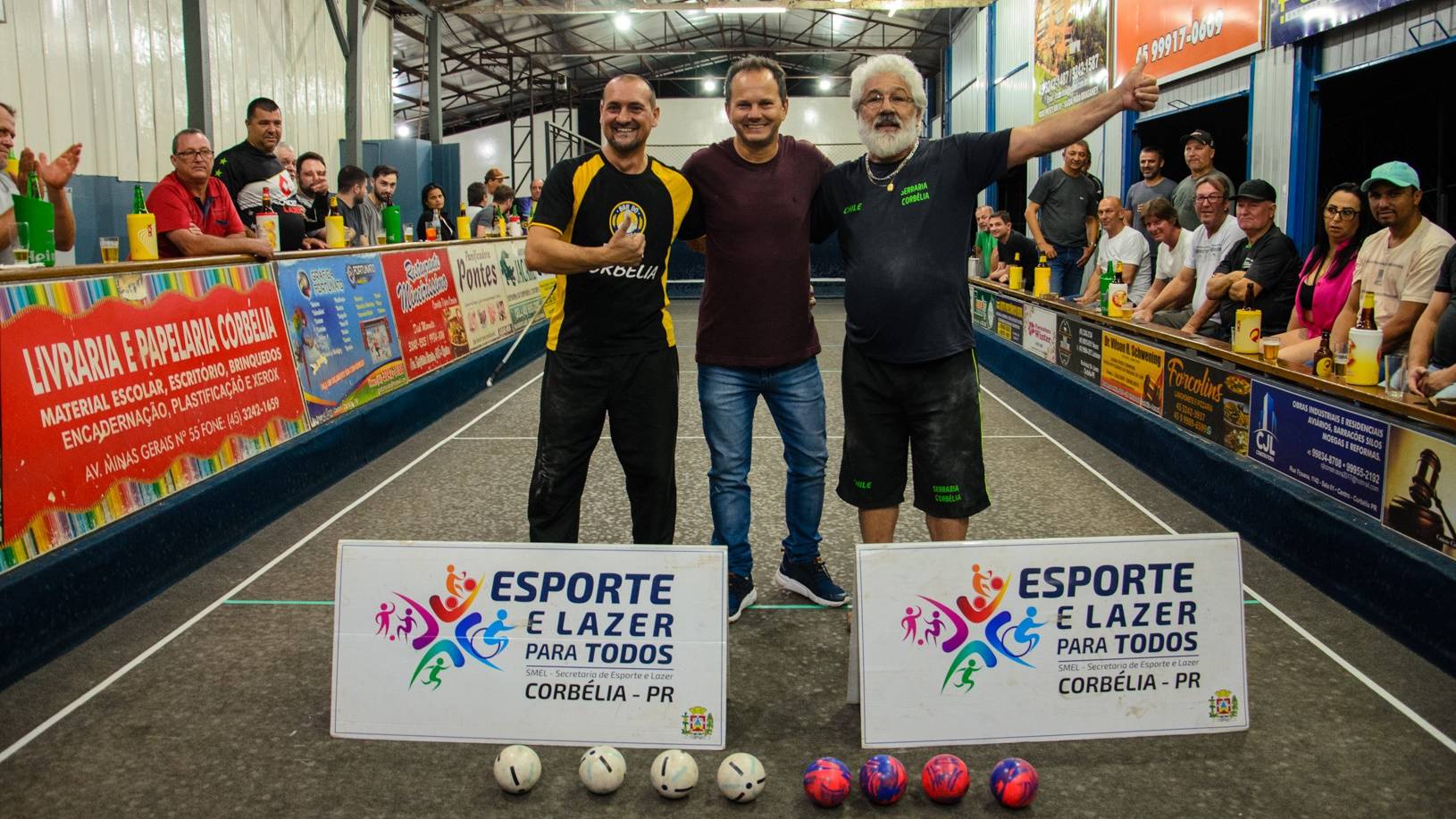 Campeonato Municipal de Bocha de Corbélia, define os campeões em noite de Emoções e Competição