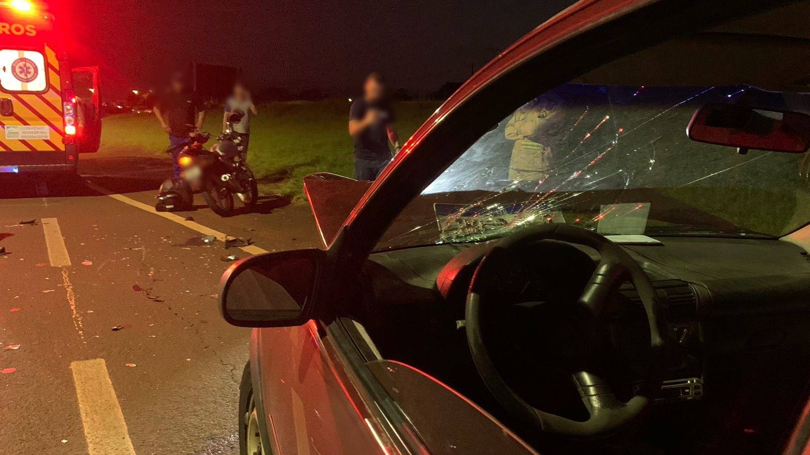 Condutor de carro envolvido em acidente na PRc-467 é preso por embriaguez ao volante