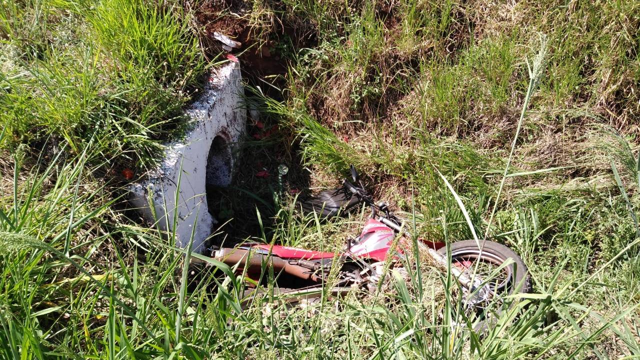 Corpo de motociclista é encontrado horas após acidente na BR 163