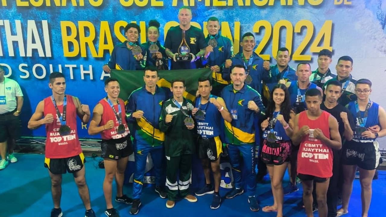 Cascavel brilha no Campeonato Sul-Americano de Muay Thai 2024 em São Paulo