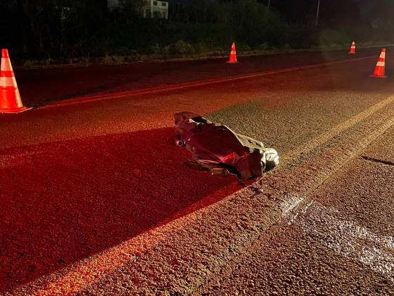 Pedestre morre após ser atropelado por caminhonete na BR-369 em Cascavel