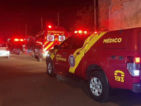 Homem fica ferido após ser alvejado por disparos de arma de fogo no Bairro Interlagos, em Cascavel