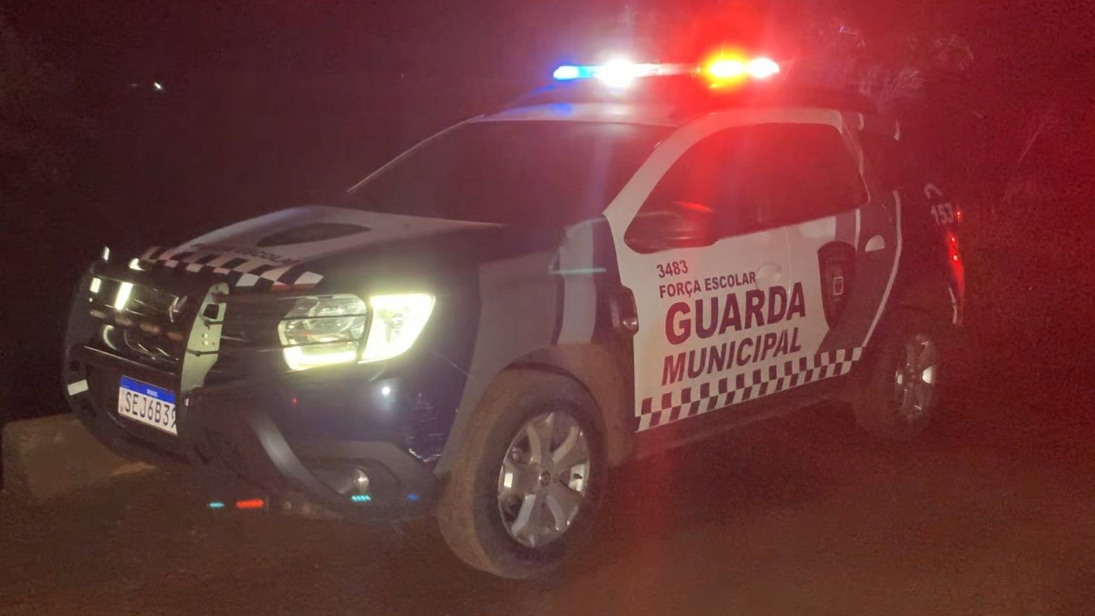 Motorista embriagado atropela criança e é preso pela GM no bairro Florais do Paraná, em Cascavel