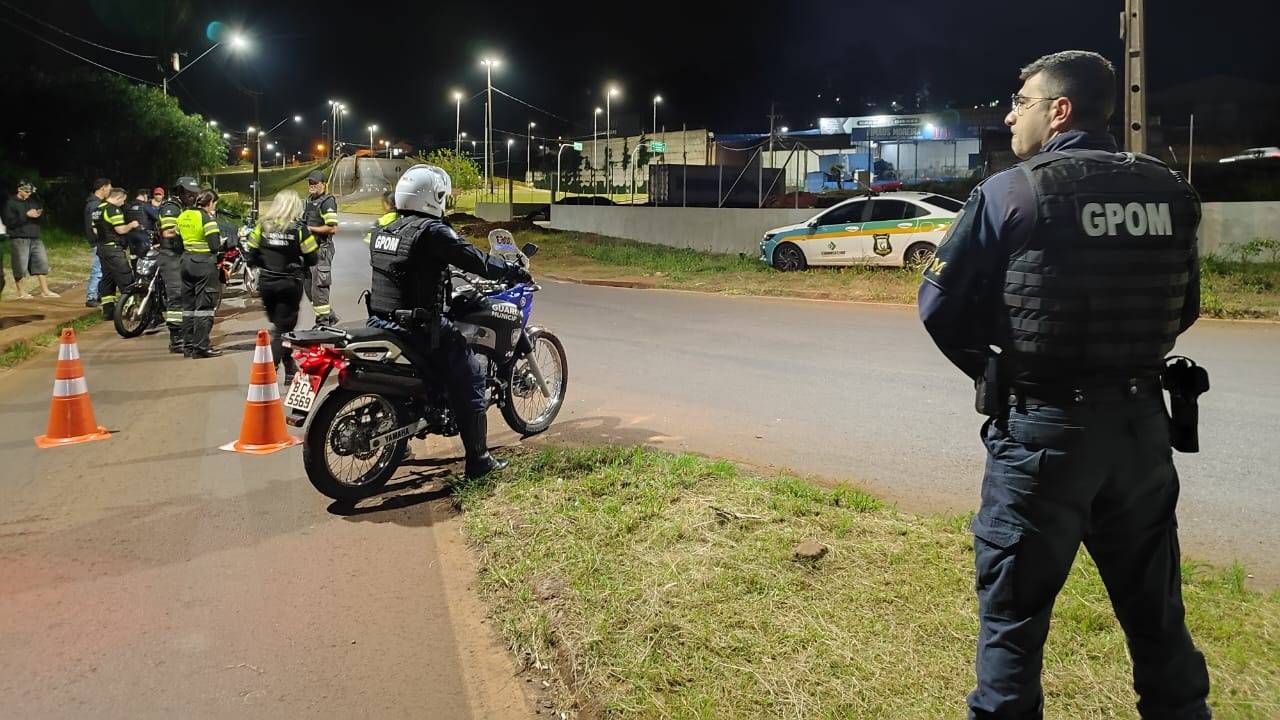 Operação de Trânsito combate o uso de escapamentos barulhentos