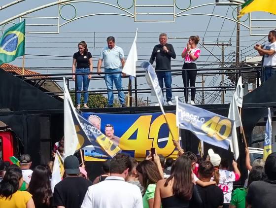 Carreata de Marcelo Picoli mobiliza Santa Tereza do Oeste no feriado de 7 de setembro