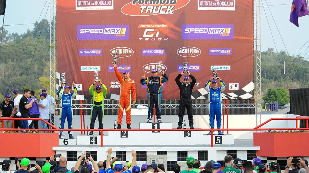 Paranaense vence a 3ª corrida da Fórmula Truck em Guaporé