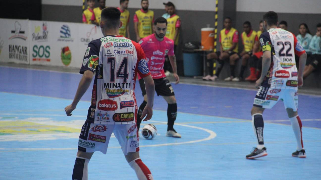 Cascavel Futsal é superado fora de casa pelo Palmas na série ouro