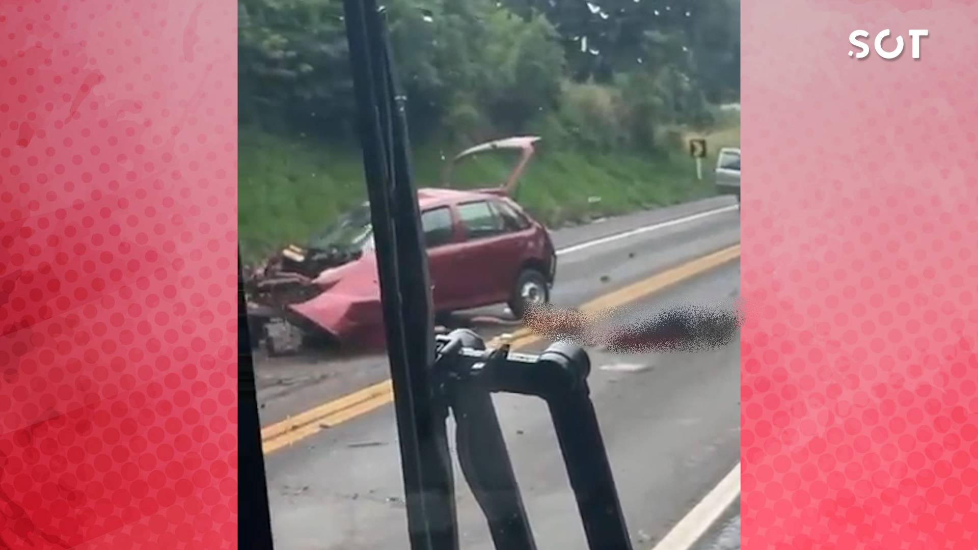 Acidente fatal em Ibema: Carro com registro de furto sai da pista e motorista não resiste