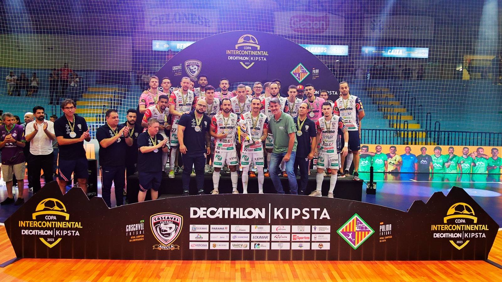 Cascavel Futsal luta, mas Palma (ESP) leva a melhor nos pPênaltis na final internacional