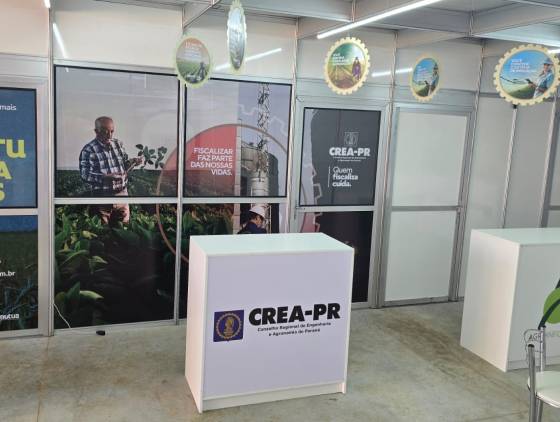 Crea-PR e entidades da Agronomia marcam presença no Show Rural Coopavel 2025