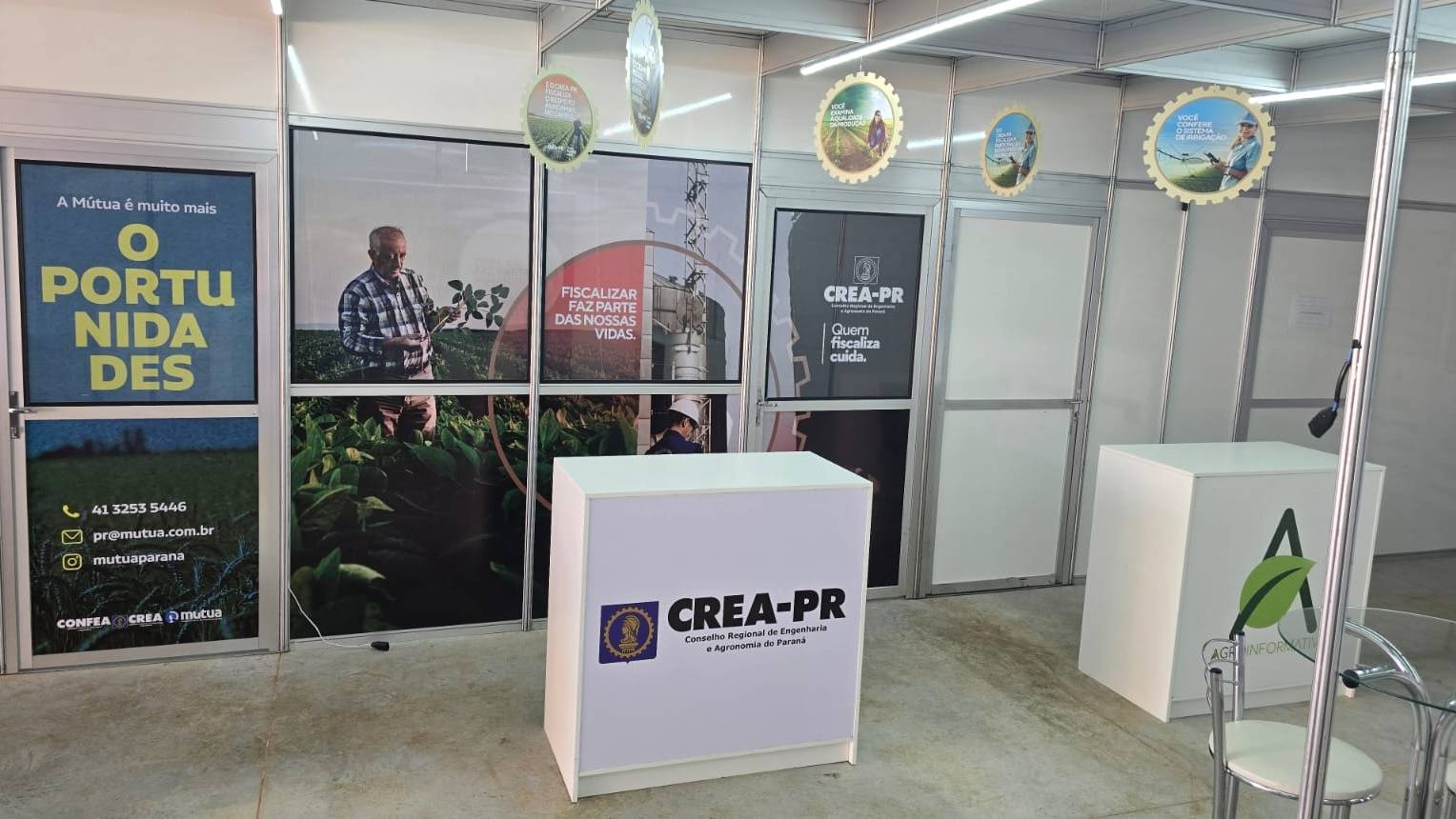 Crea-PR e entidades da Agronomia marcam presença no Show Rural Coopavel 2025