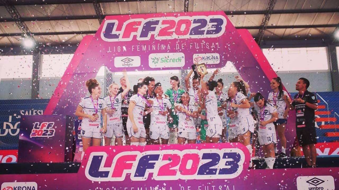 Stein é campeão do torneio início da Liga Feminina de Futsal após vitória nos pênaltis contra Taboão