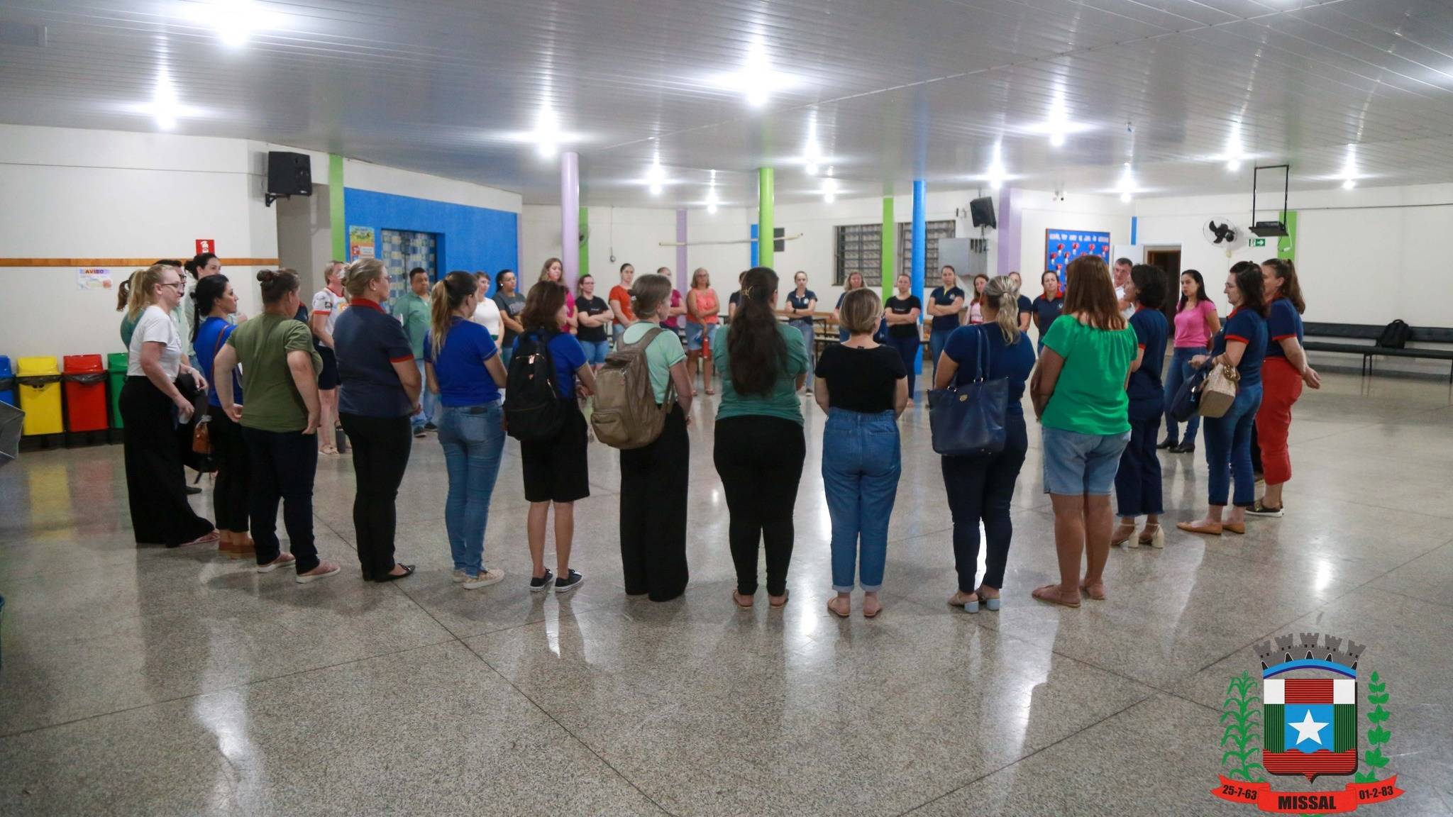 Professores de Missal se capacitam para Avaliar Simulado Aprova Brasil