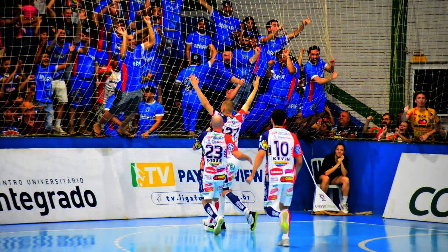 Cascavel Futsal vence clássico contra Campo Mourão pela Liga Nacional