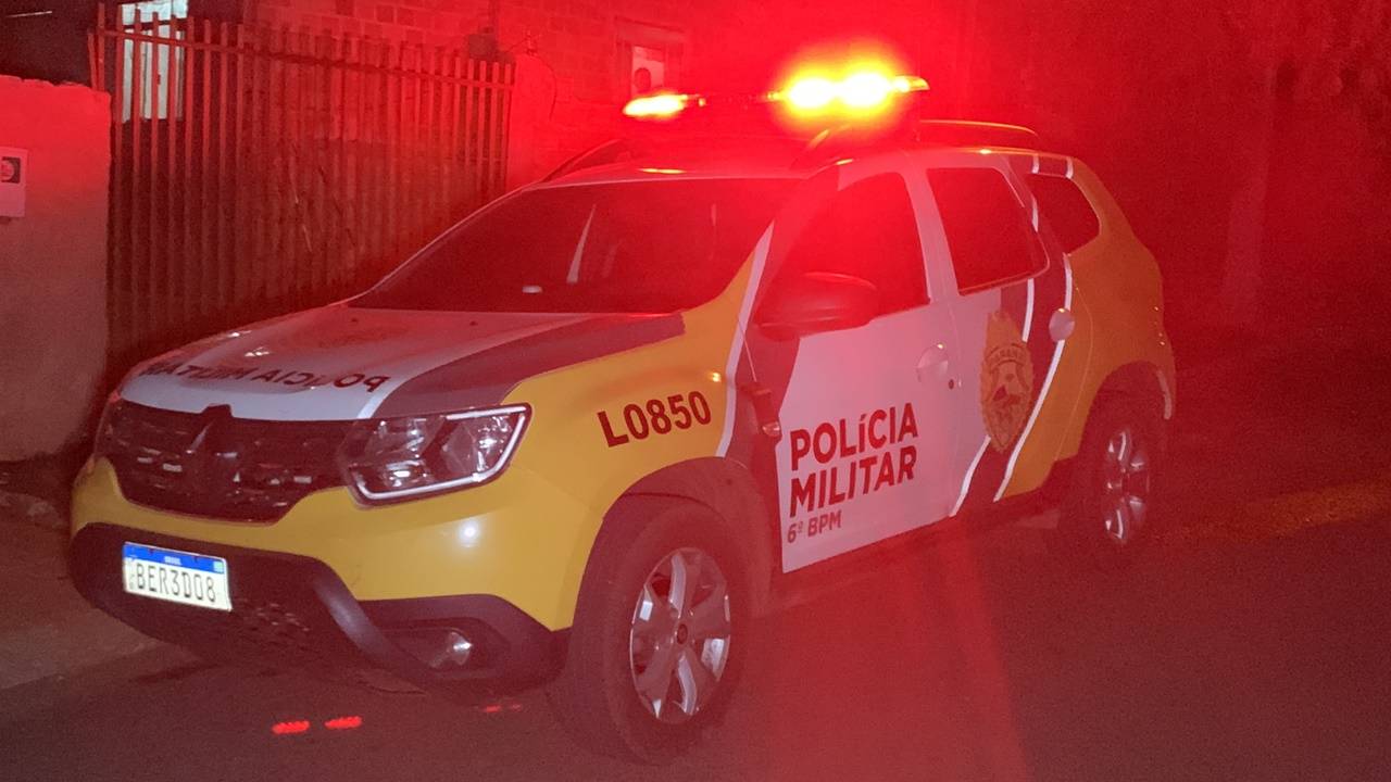 Polícia Militar foi acionada para atender ocorrência de violência doméstica no bairro Interlagos