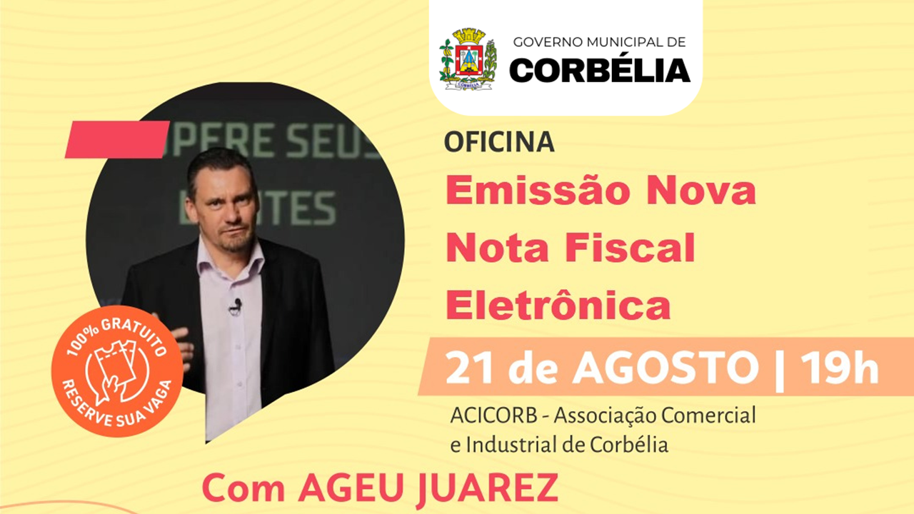 Sala do empreendedor de Corbélia oferece oficina para MEIs sobre novo sistema de emissão de NFEs