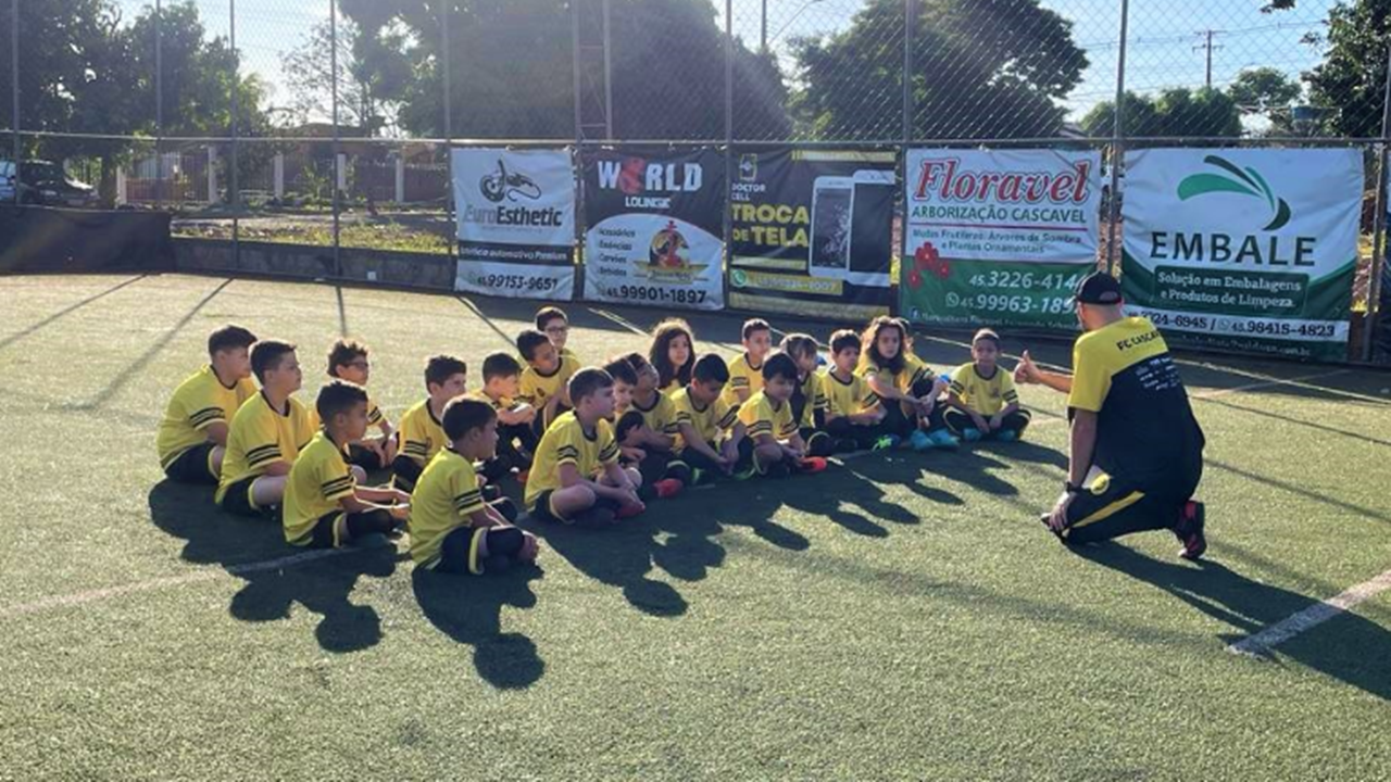 Projeto social "Talentos de Jesus" do Futebol Clube Cascavel completa um mês de atividades